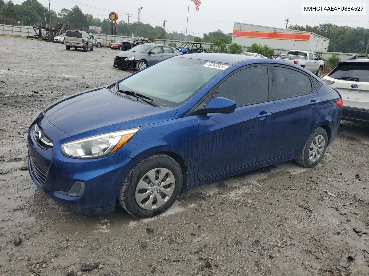 KMHCT4AE4FU884527 2015 Hyundai Accent Gls