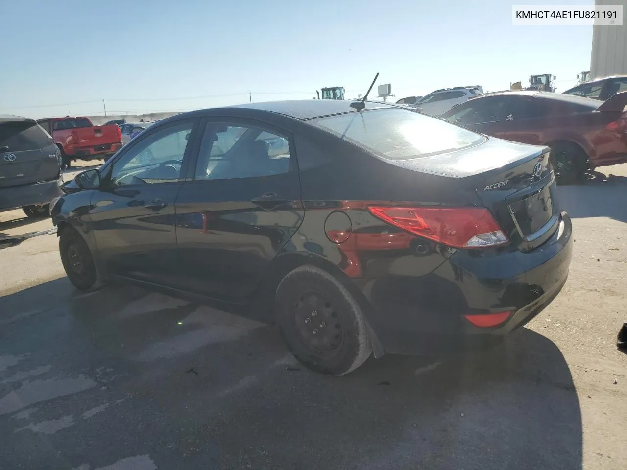 2015 Hyundai Accent Gls VIN: KMHCT4AE1FU821191 Lot: 70436344