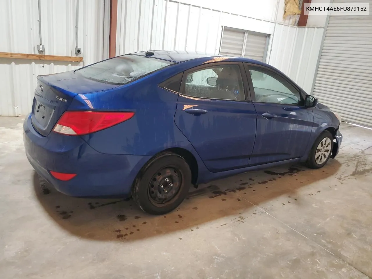 2015 Hyundai Accent Gls VIN: KMHCT4AE6FU879152 Lot: 70568604