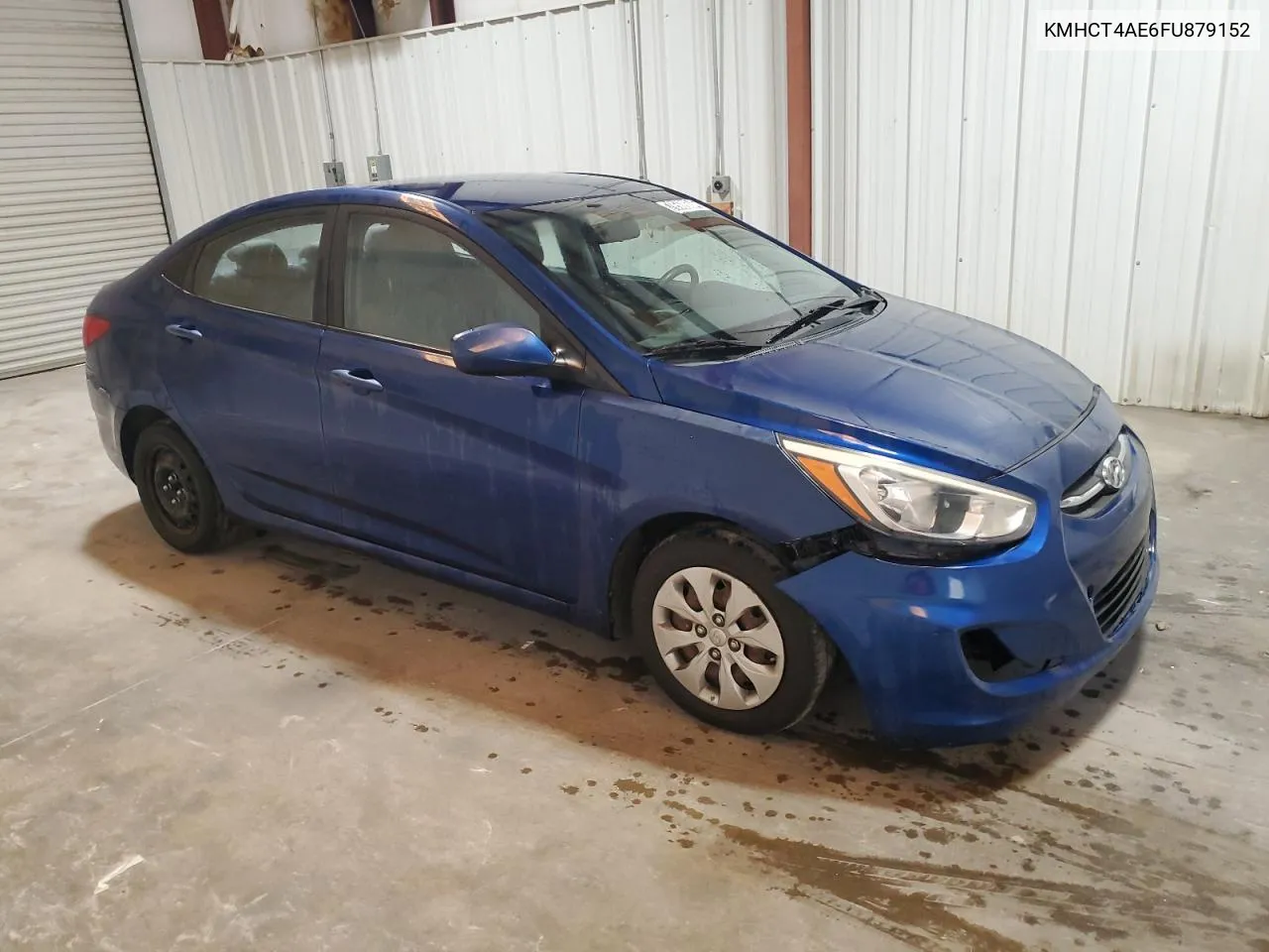 2015 Hyundai Accent Gls VIN: KMHCT4AE6FU879152 Lot: 70568604