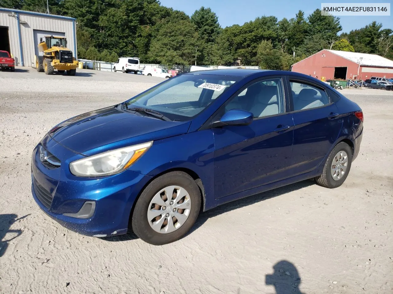 KMHCT4AE2FU831146 2015 Hyundai Accent Gls