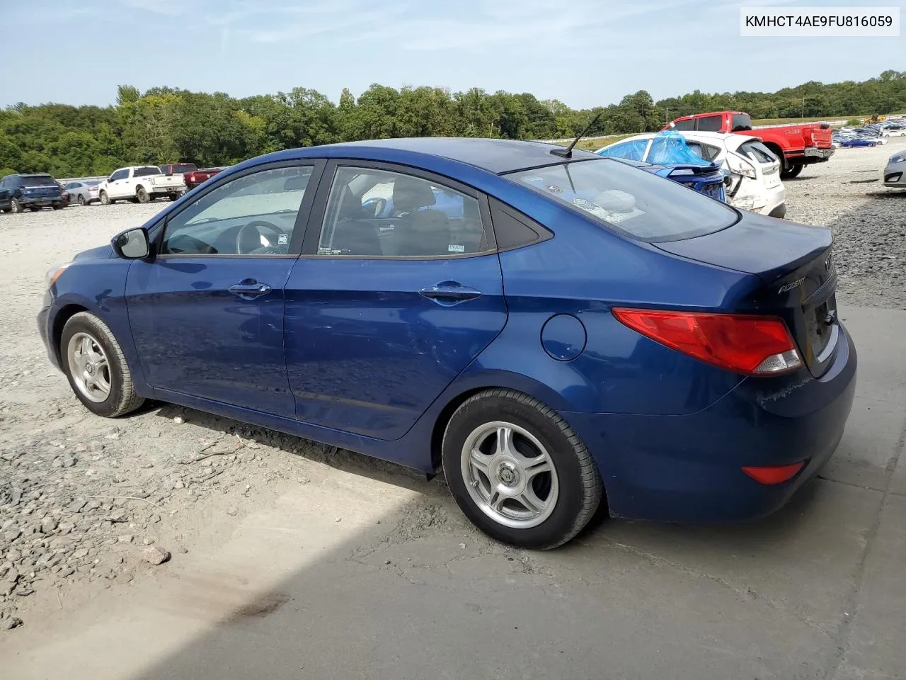 2015 Hyundai Accent Gls VIN: KMHCT4AE9FU816059 Lot: 71079294