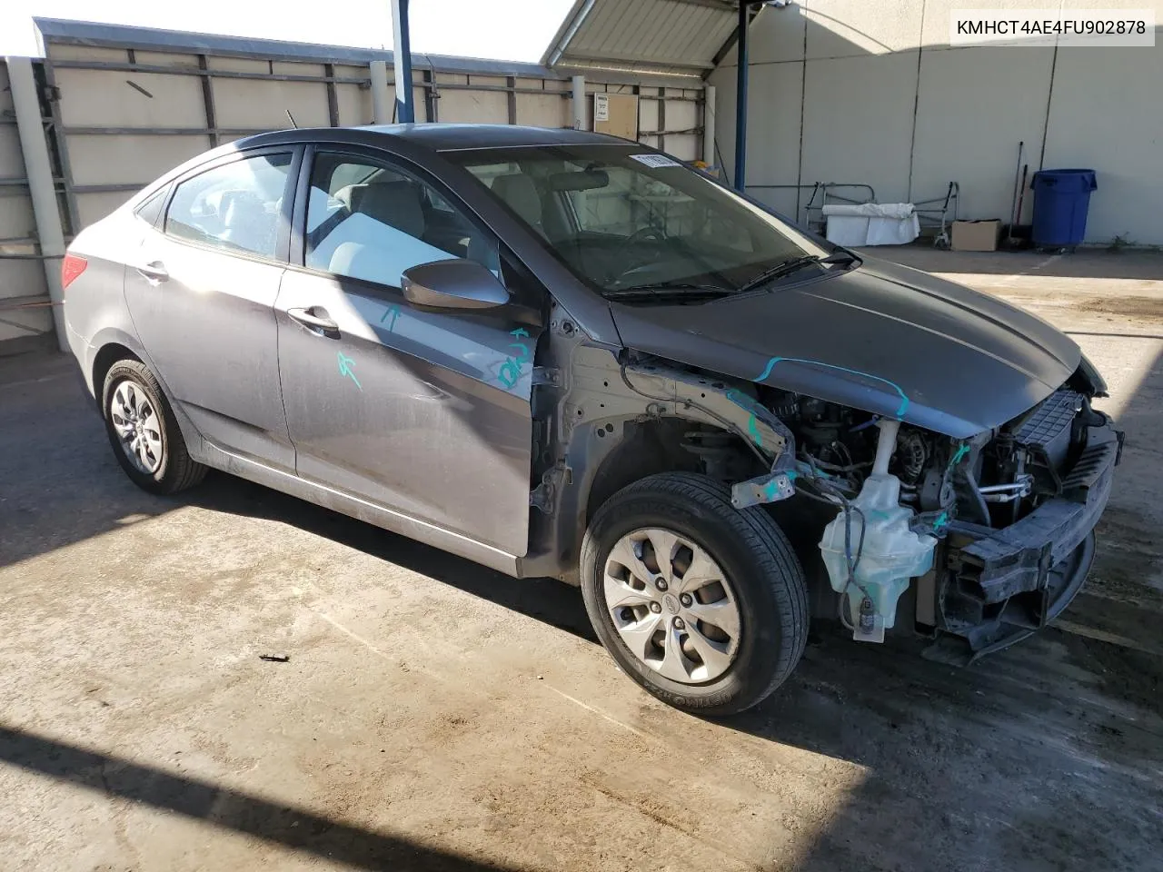 KMHCT4AE4FU902878 2015 Hyundai Accent Gls