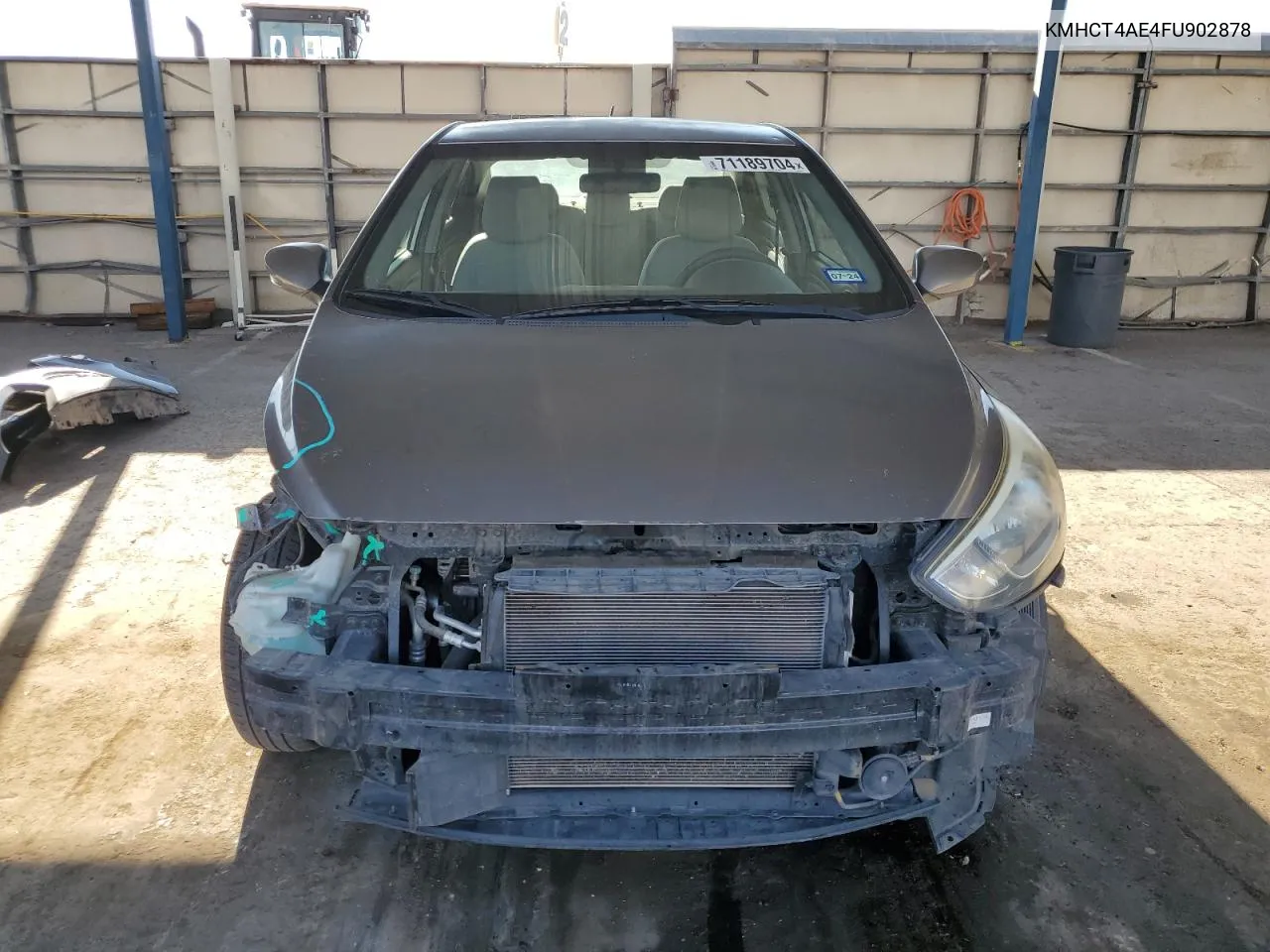 KMHCT4AE4FU902878 2015 Hyundai Accent Gls