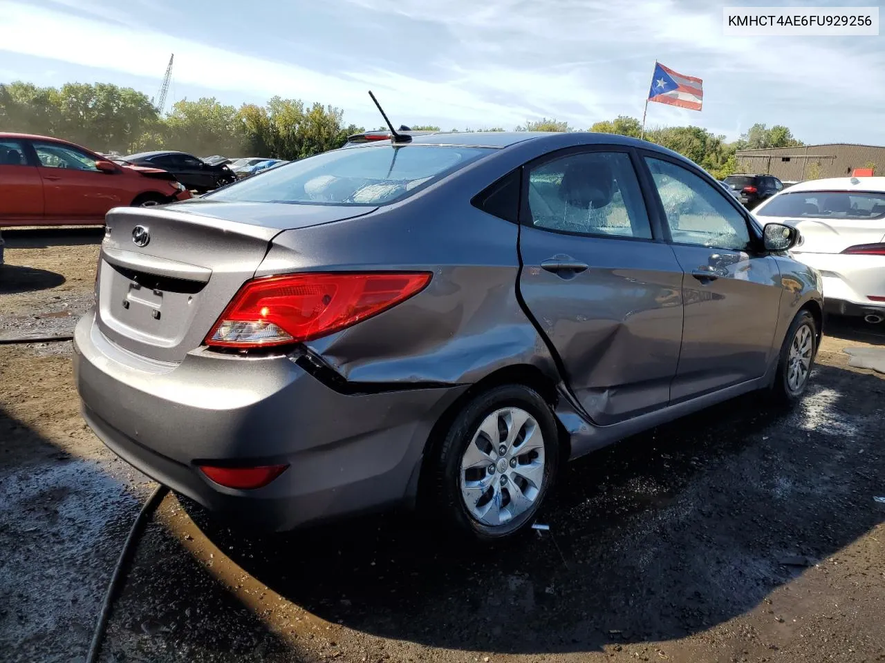 KMHCT4AE6FU929256 2015 Hyundai Accent Gls