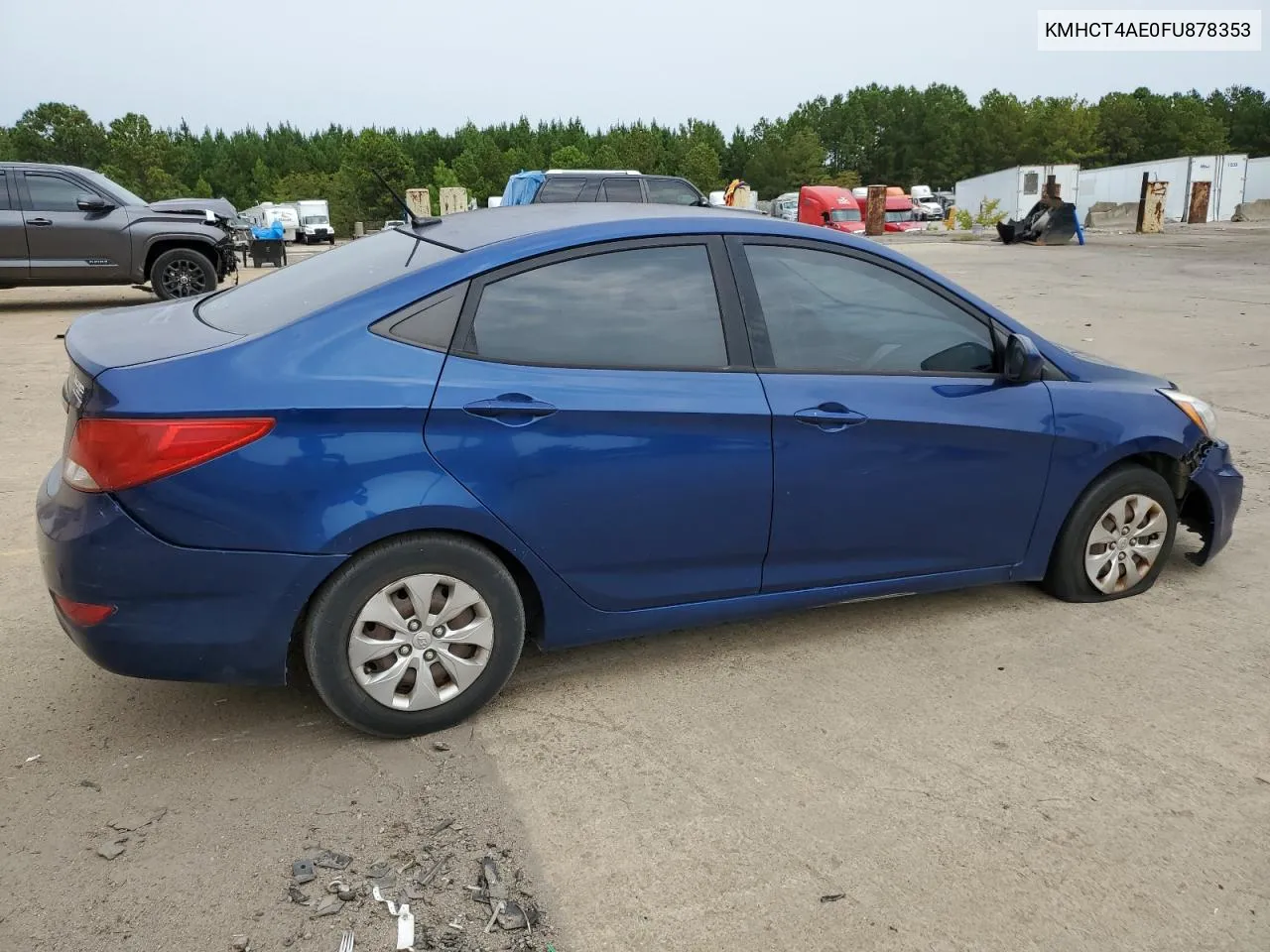 KMHCT4AE0FU878353 2015 Hyundai Accent Gls