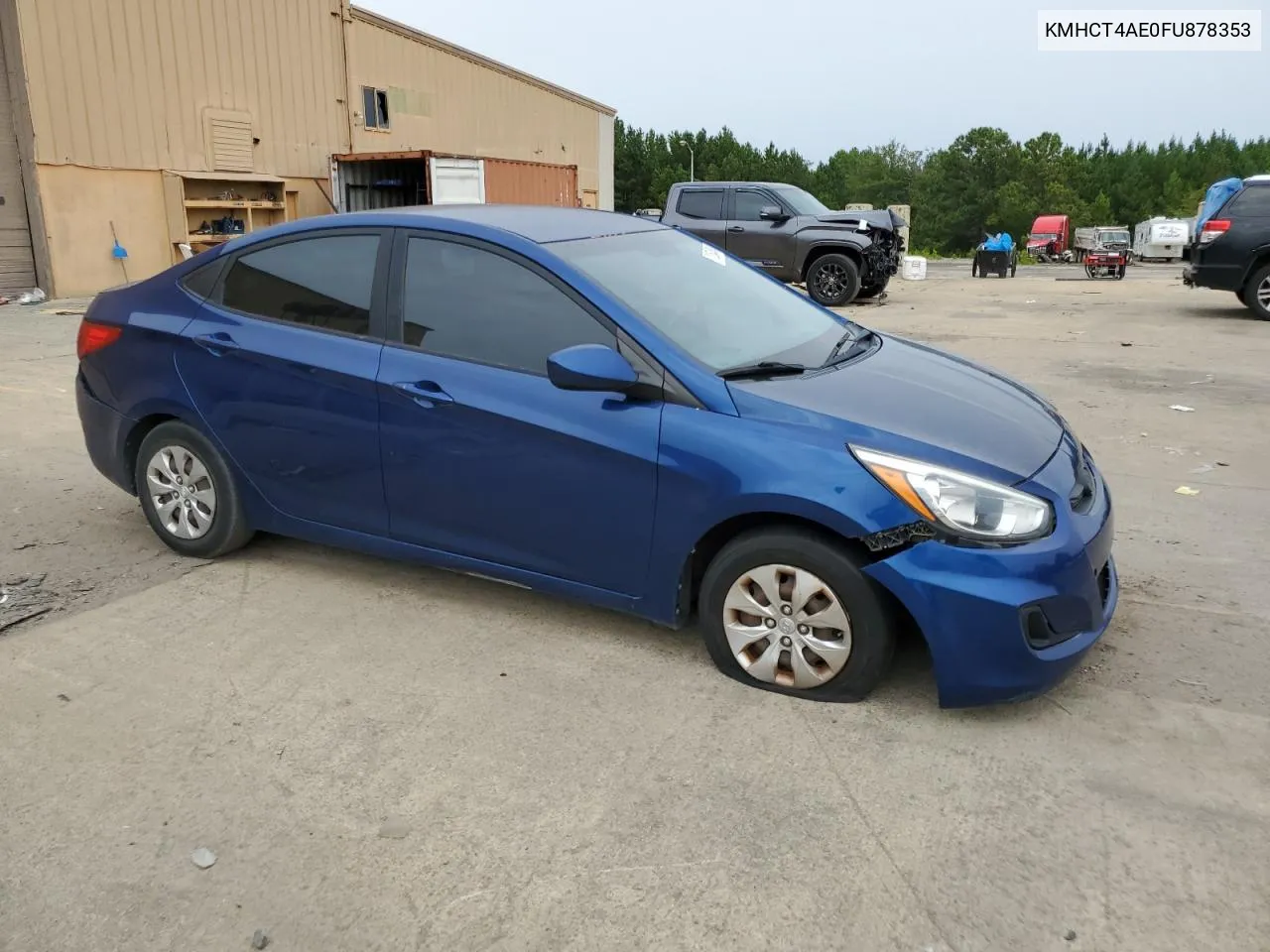 KMHCT4AE0FU878353 2015 Hyundai Accent Gls