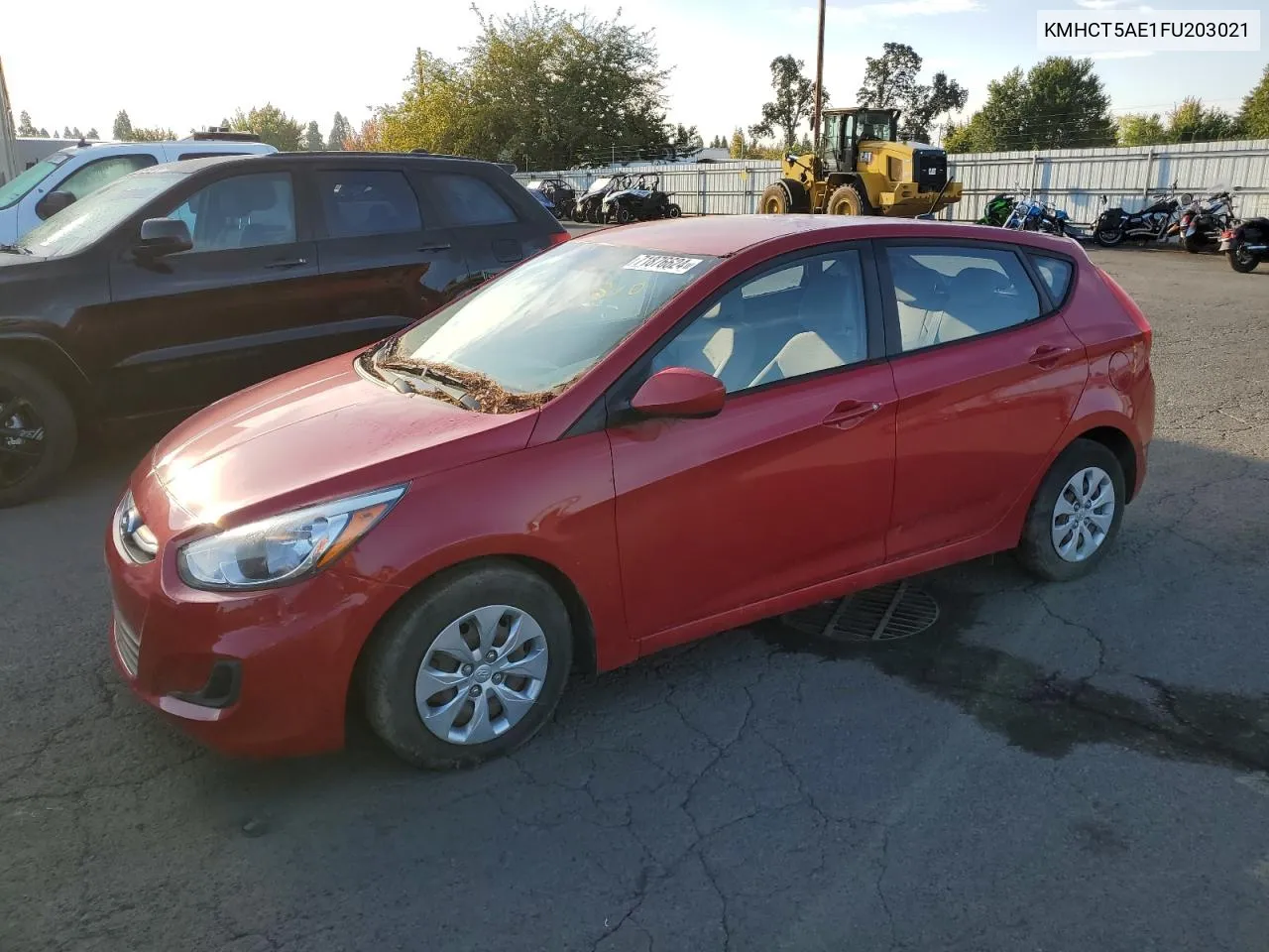 KMHCT5AE1FU203021 2015 Hyundai Accent Gs