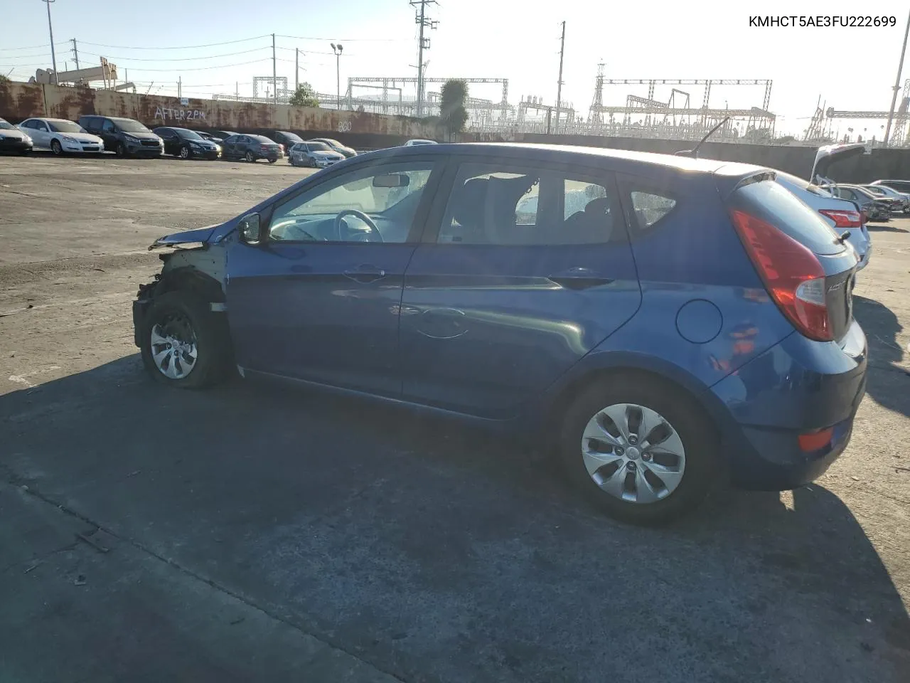 2015 Hyundai Accent Gs VIN: KMHCT5AE3FU222699 Lot: 72387364