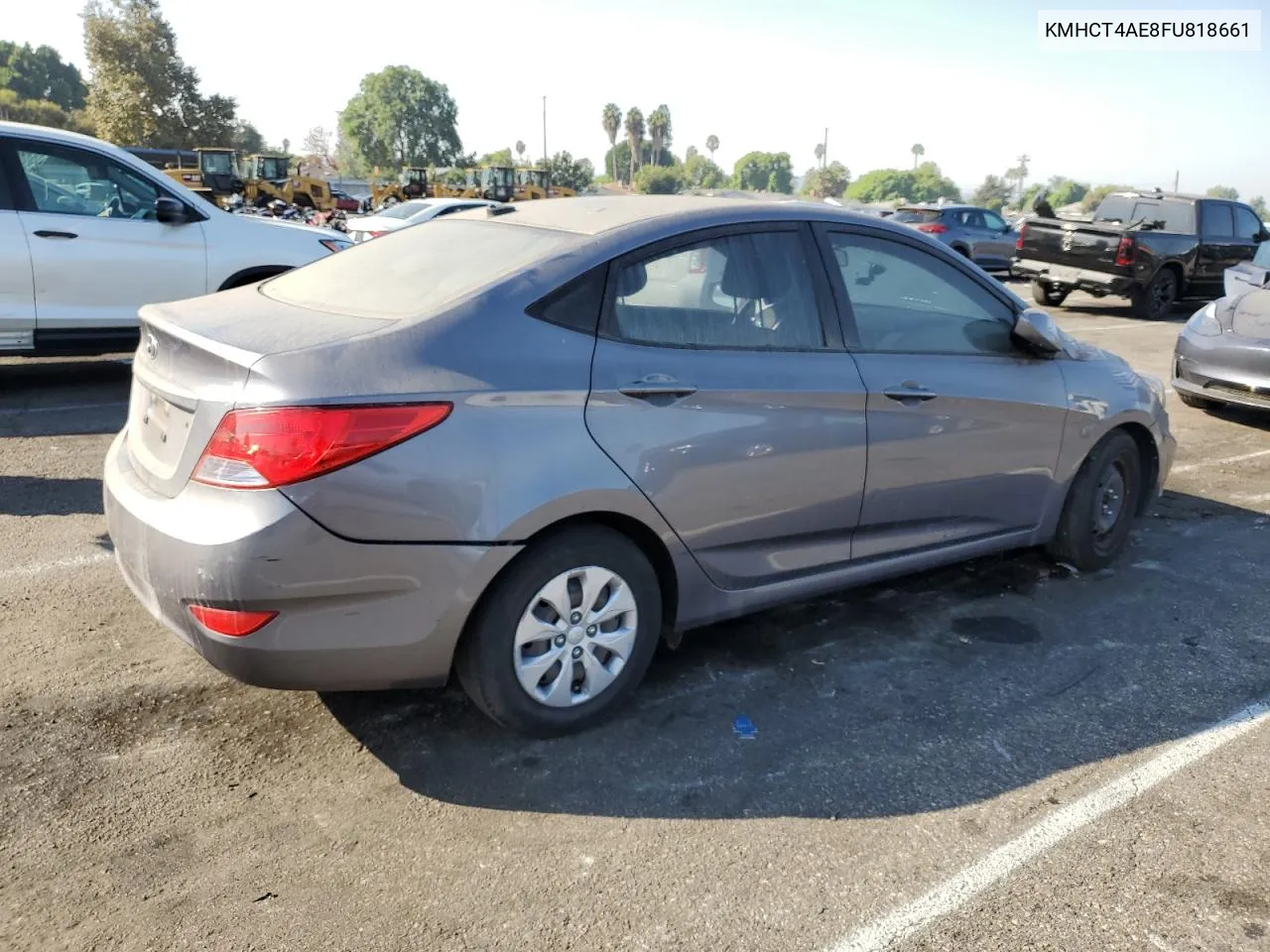 2015 Hyundai Accent Gls VIN: KMHCT4AE8FU818661 Lot: 72436114