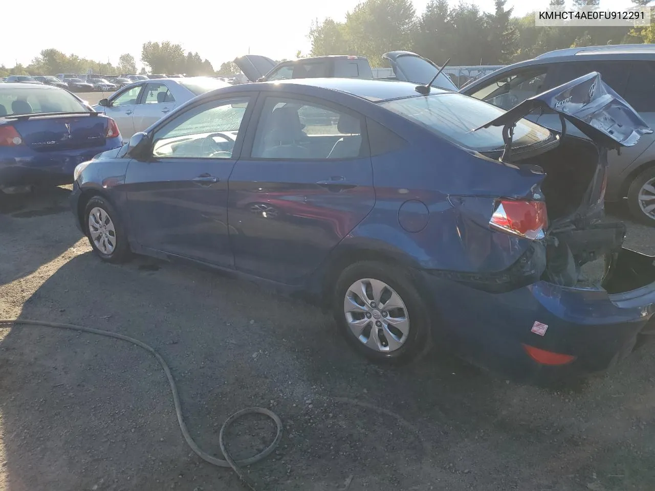 2015 Hyundai Accent Gls VIN: KMHCT4AE0FU912291 Lot: 73334144