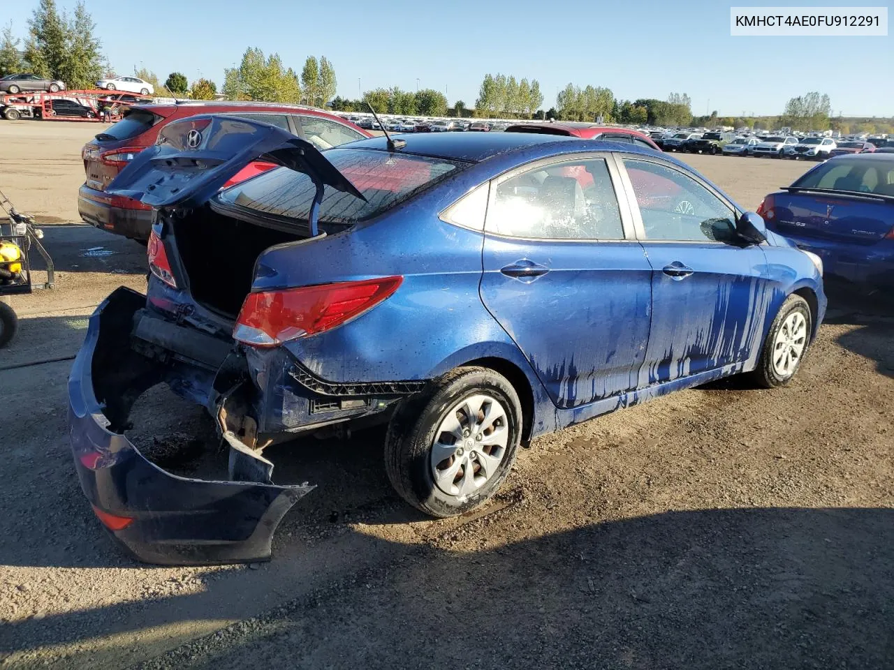 2015 Hyundai Accent Gls VIN: KMHCT4AE0FU912291 Lot: 73334144