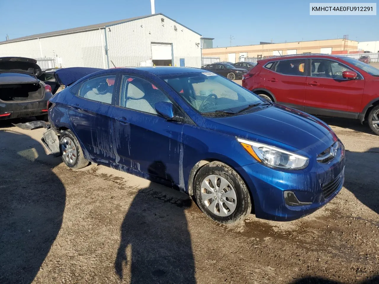 2015 Hyundai Accent Gls VIN: KMHCT4AE0FU912291 Lot: 73334144