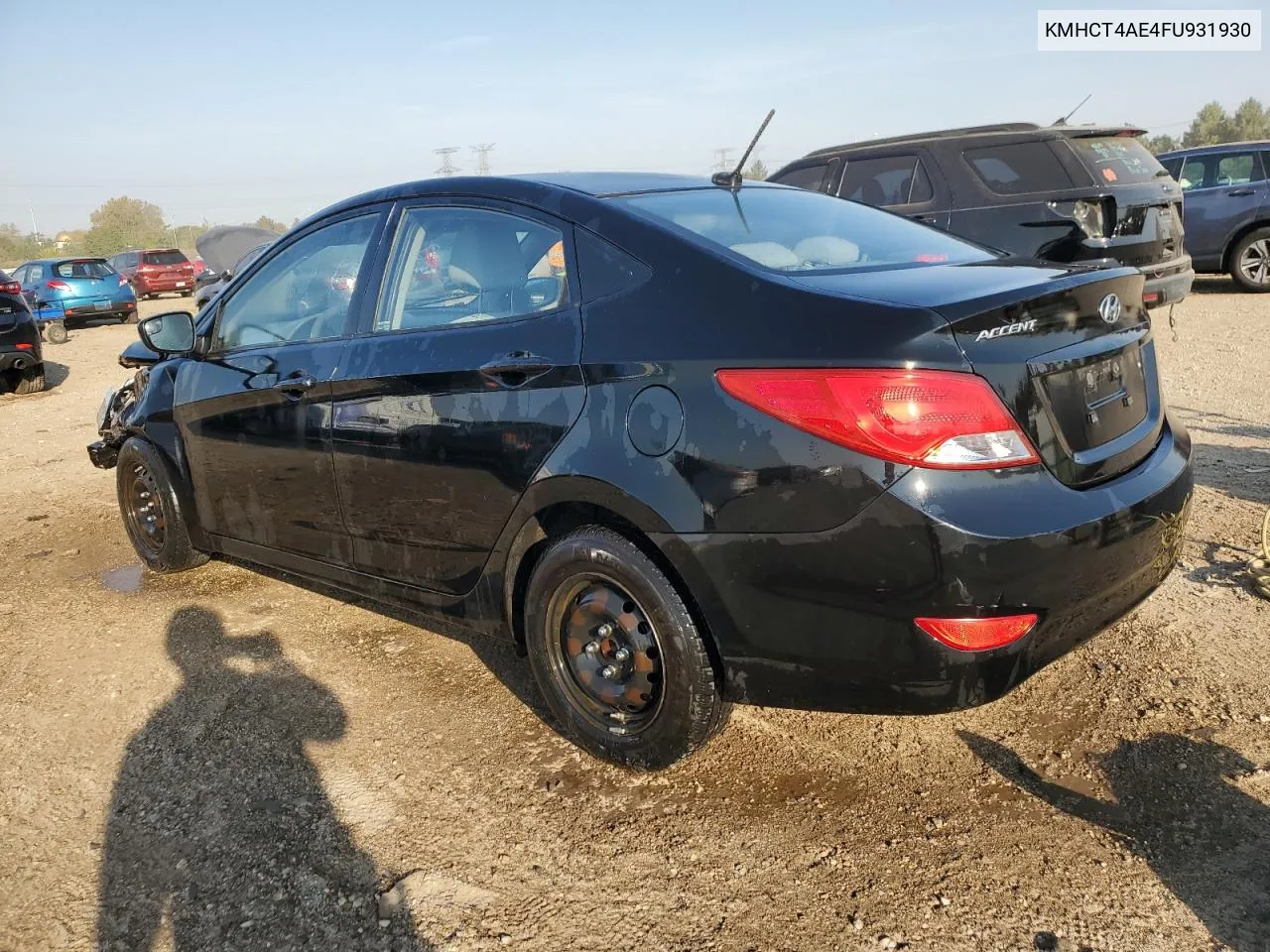 2015 Hyundai Accent Gls VIN: KMHCT4AE4FU931930 Lot: 73355944