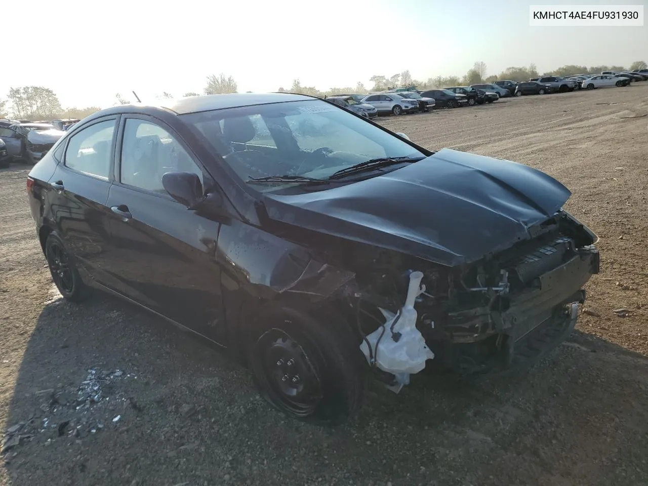 KMHCT4AE4FU931930 2015 Hyundai Accent Gls