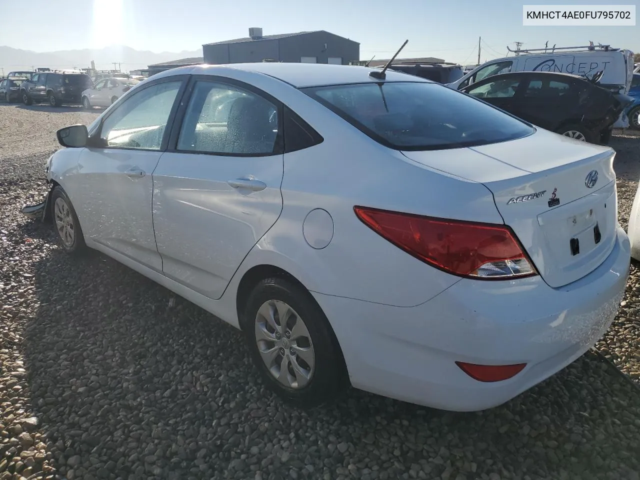 2015 Hyundai Accent Gls VIN: KMHCT4AE0FU795702 Lot: 73735694