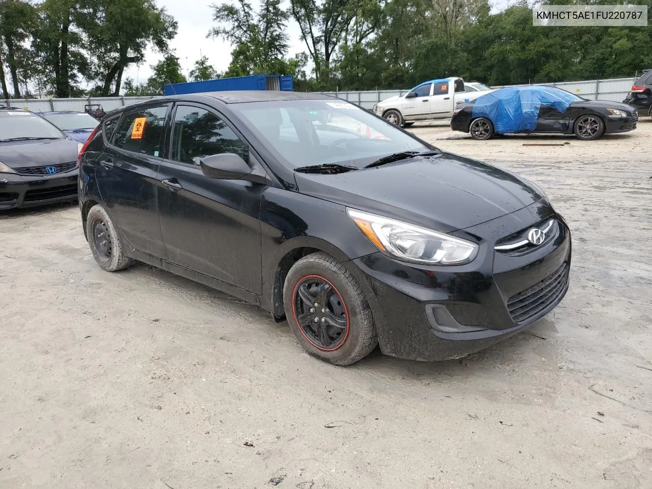 KMHCT5AE1FU220787 2015 Hyundai Accent Gs