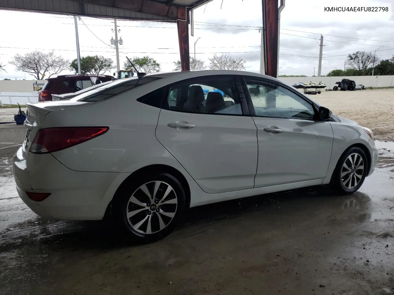 2015 Hyundai Accent Gls VIN: KMHCU4AE4FU822798 Lot: 74311314