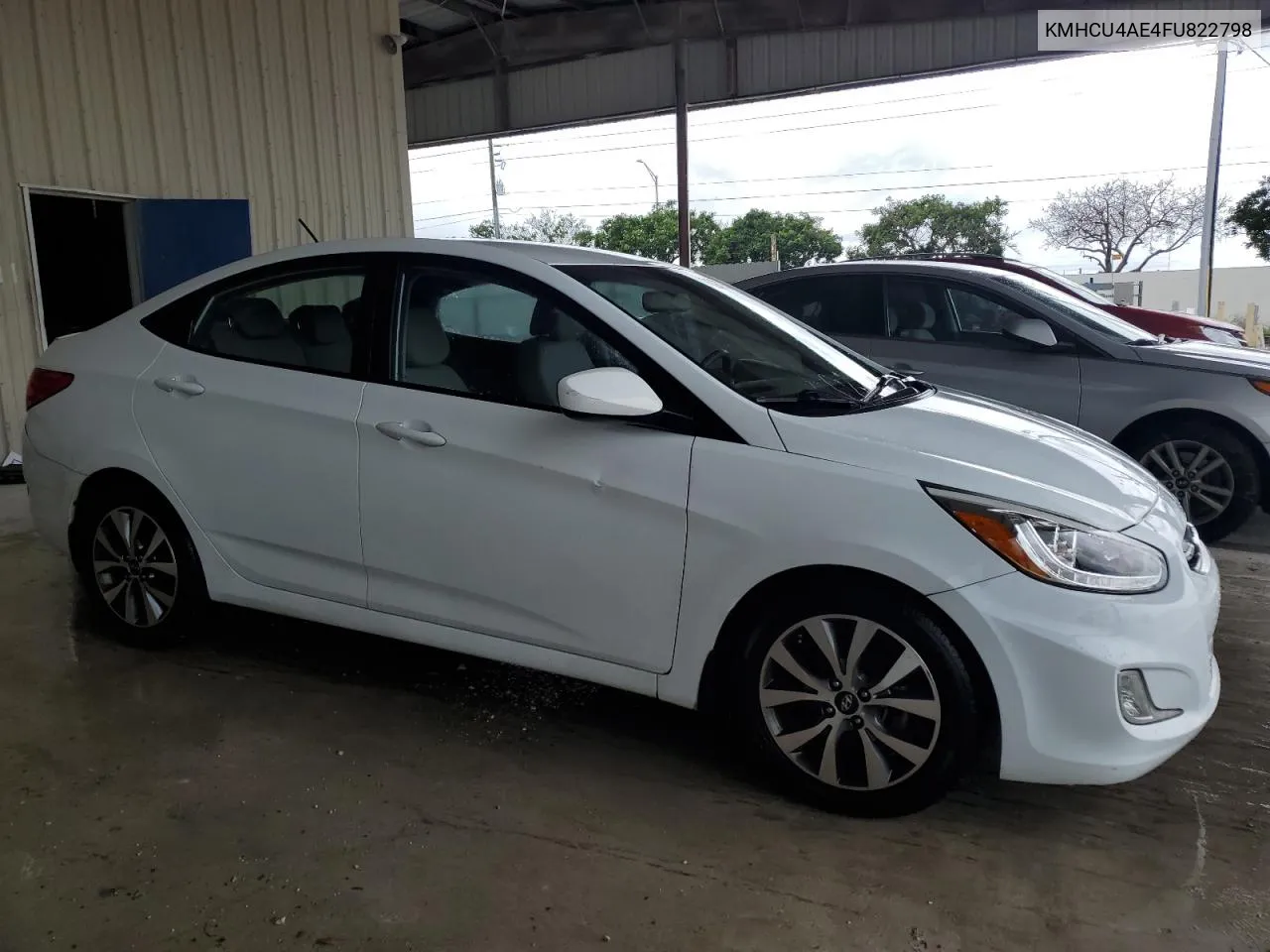 2015 Hyundai Accent Gls VIN: KMHCU4AE4FU822798 Lot: 74311314