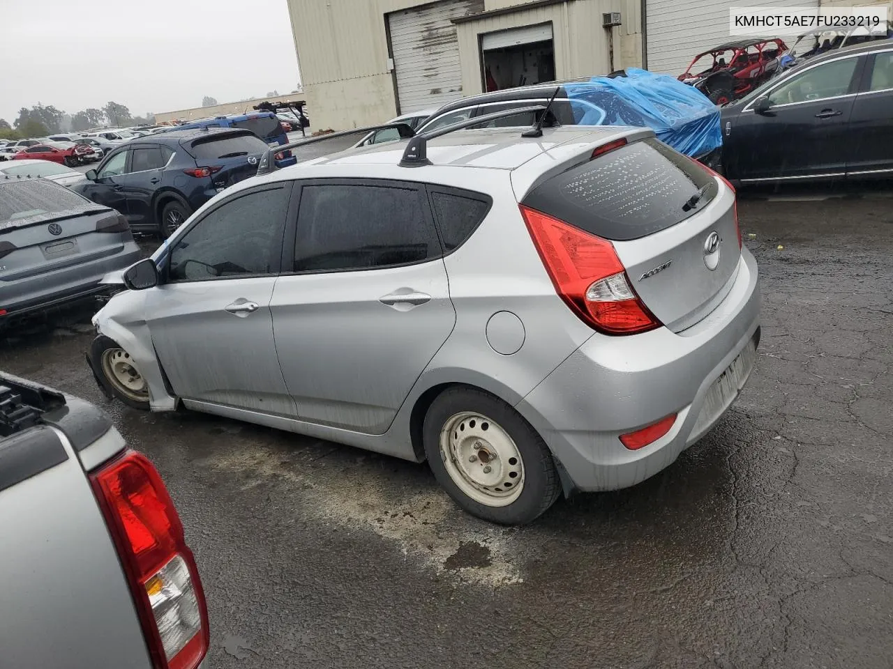 2015 Hyundai Accent Gs VIN: KMHCT5AE7FU233219 Lot: 74487324