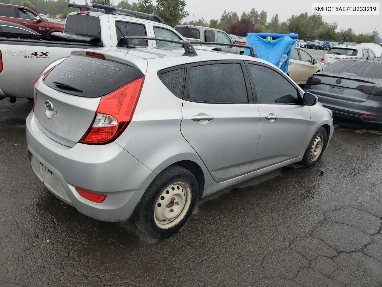 2015 Hyundai Accent Gs VIN: KMHCT5AE7FU233219 Lot: 74487324