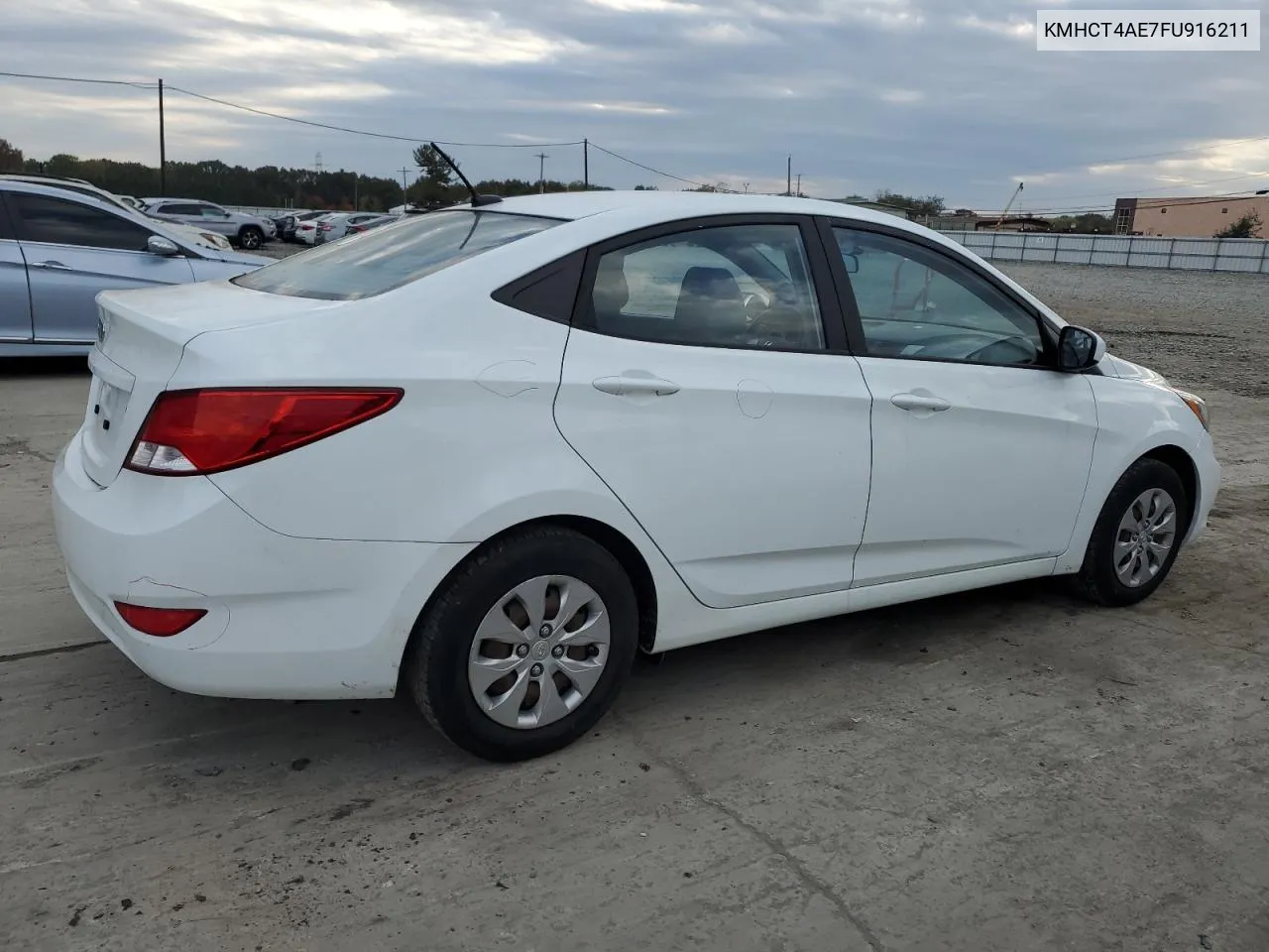 2015 Hyundai Accent Gls VIN: KMHCT4AE7FU916211 Lot: 74931634