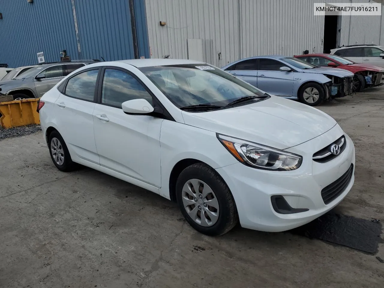 KMHCT4AE7FU916211 2015 Hyundai Accent Gls