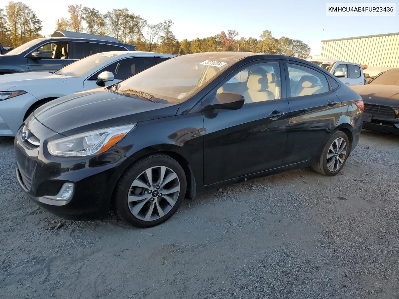 2015 Hyundai Accent Gls VIN: KMHCU4AE4FU923436 Lot: 75228294