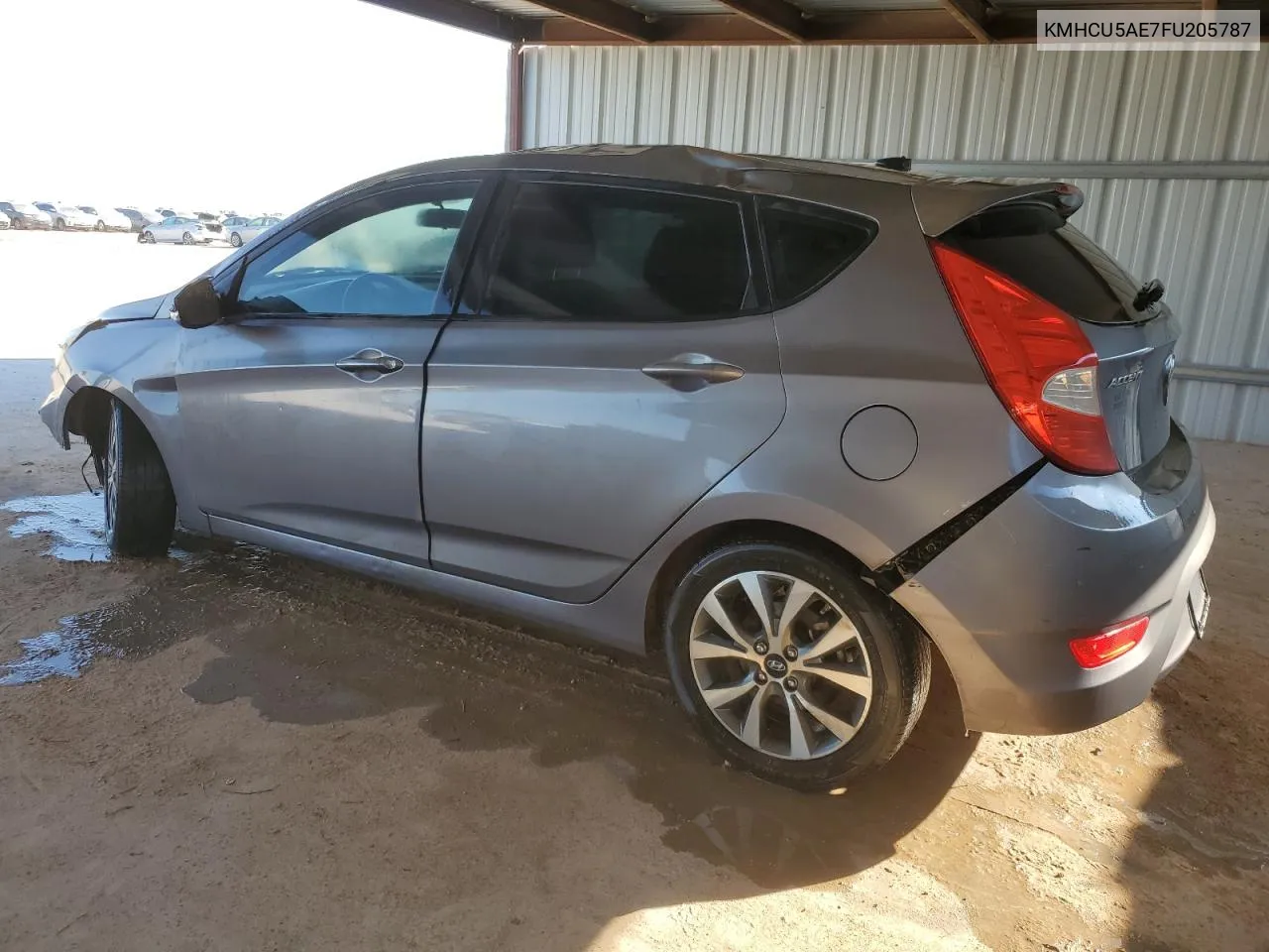 KMHCU5AE7FU205787 2015 Hyundai Accent Gls