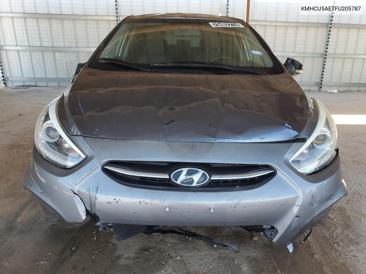 KMHCU5AE7FU205787 2015 Hyundai Accent Gls