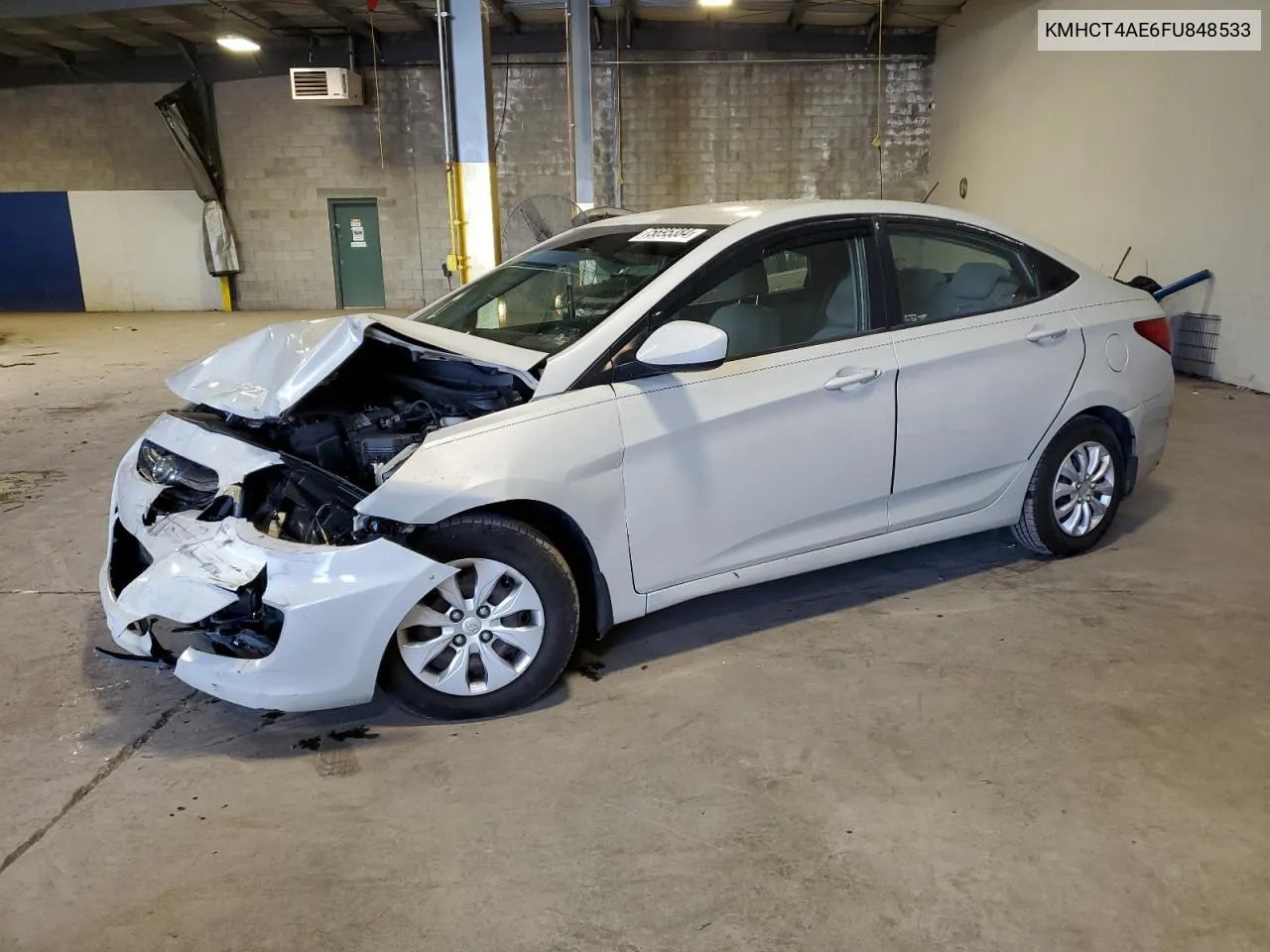 KMHCT4AE6FU848533 2015 Hyundai Accent Gls