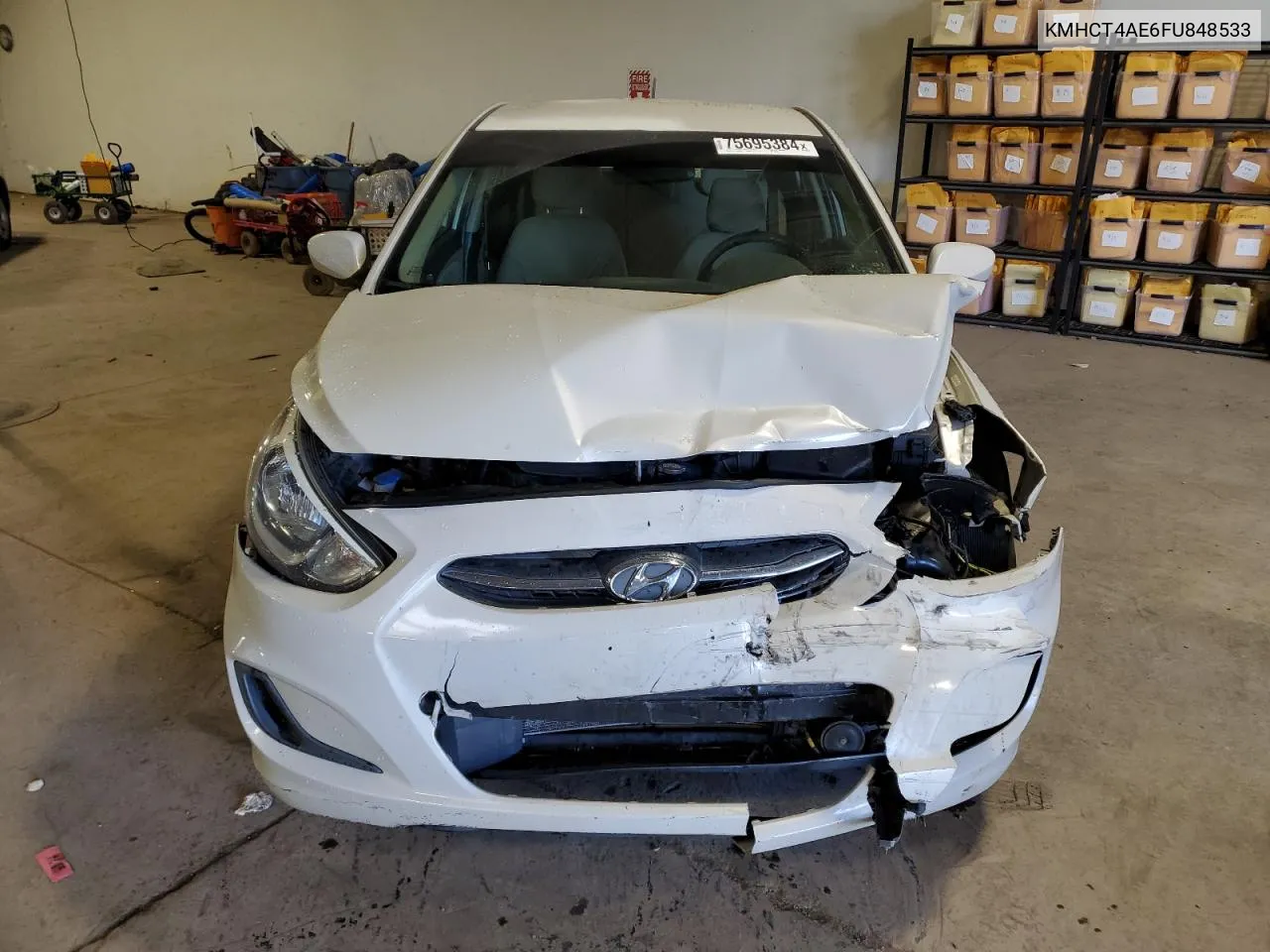 KMHCT4AE6FU848533 2015 Hyundai Accent Gls