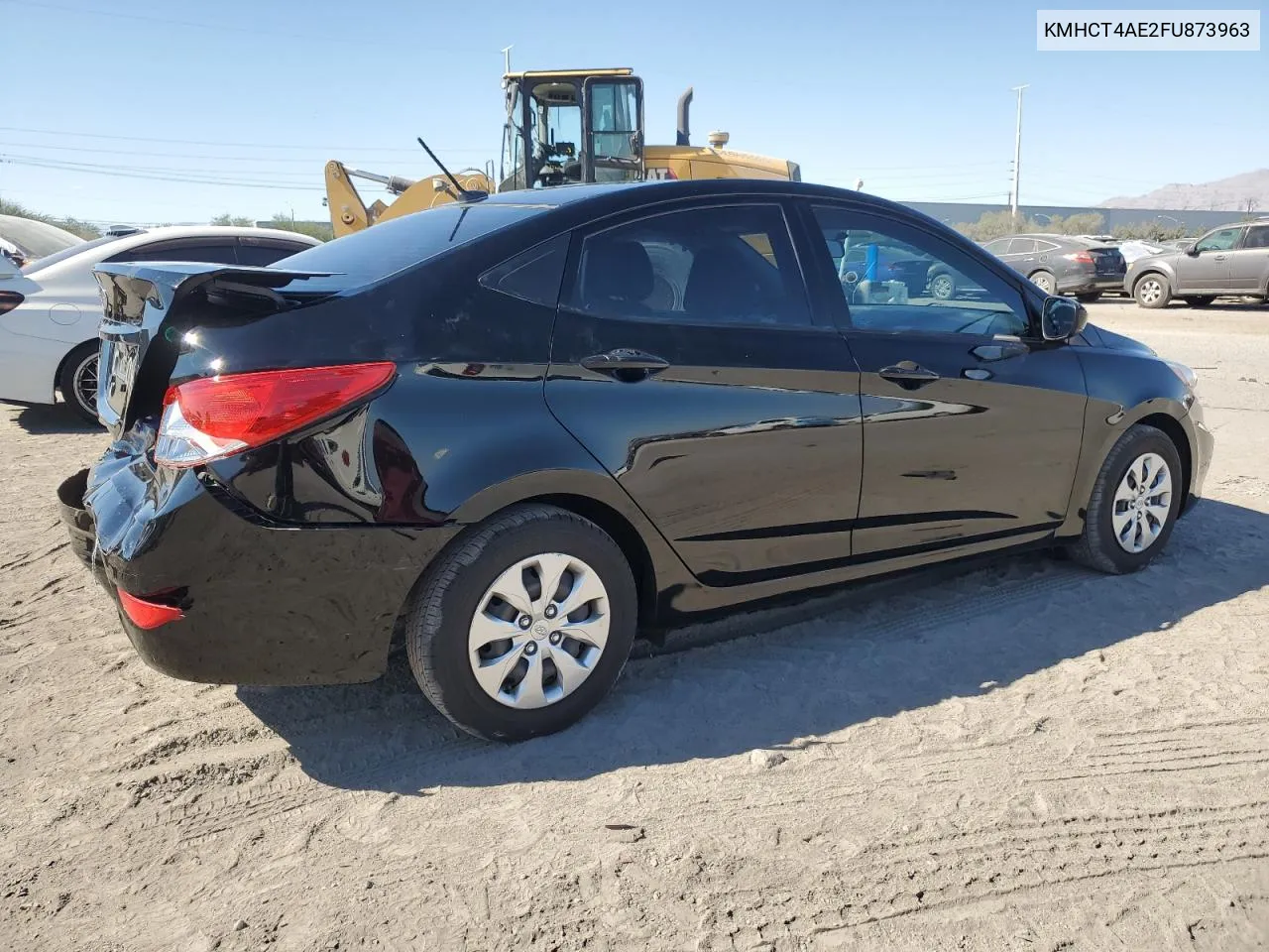 2015 Hyundai Accent Gls VIN: KMHCT4AE2FU873963 Lot: 75949174