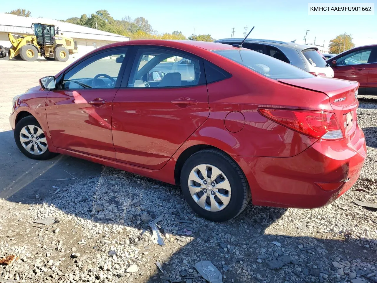 2015 Hyundai Accent Gls VIN: KMHCT4AE9FU901662 Lot: 76359164