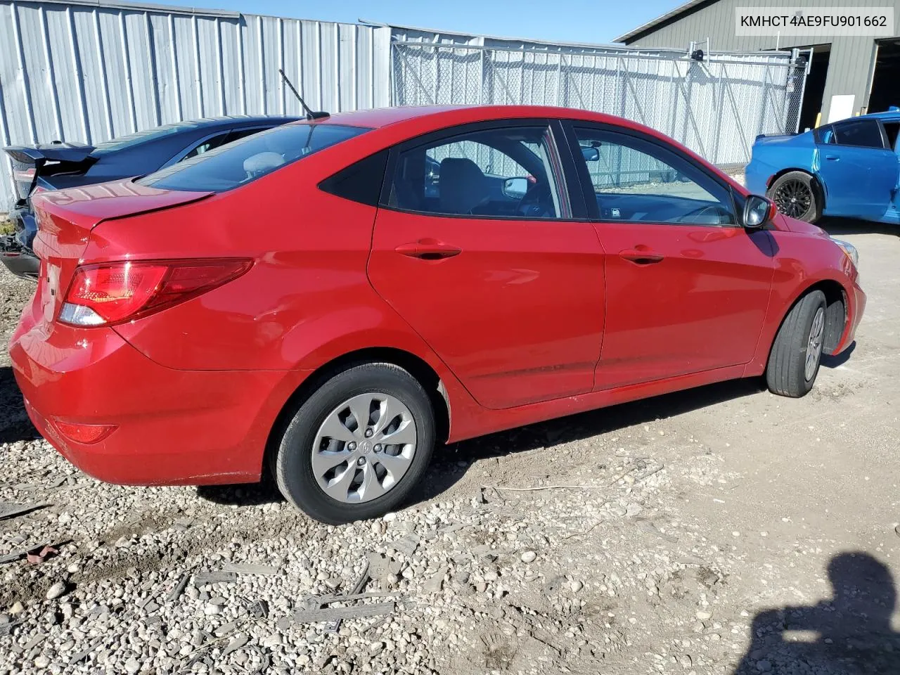 2015 Hyundai Accent Gls VIN: KMHCT4AE9FU901662 Lot: 76359164