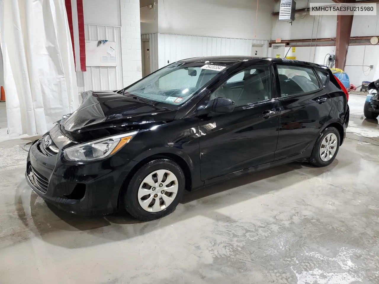 2015 Hyundai Accent Gs VIN: KMHCT5AE3FU215980 Lot: 76400384