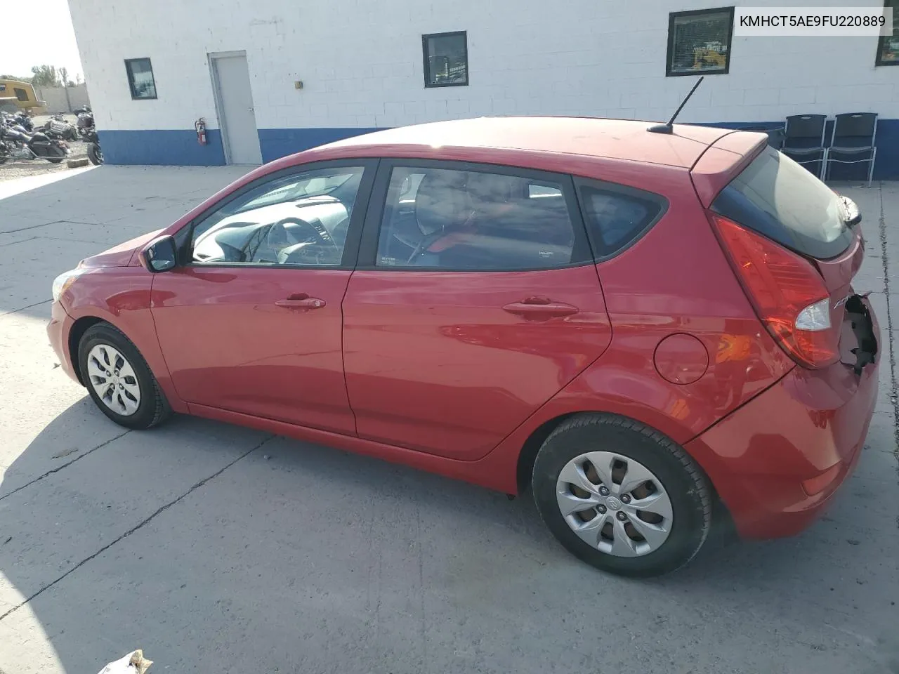 2015 Hyundai Accent Gs VIN: KMHCT5AE9FU220889 Lot: 76415644