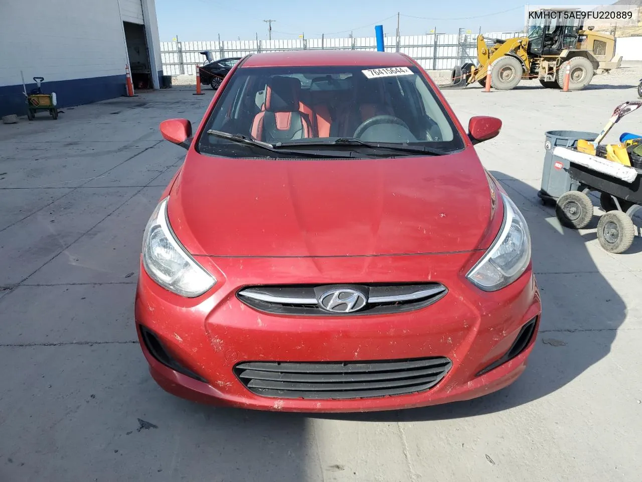 2015 Hyundai Accent Gs VIN: KMHCT5AE9FU220889 Lot: 76415644