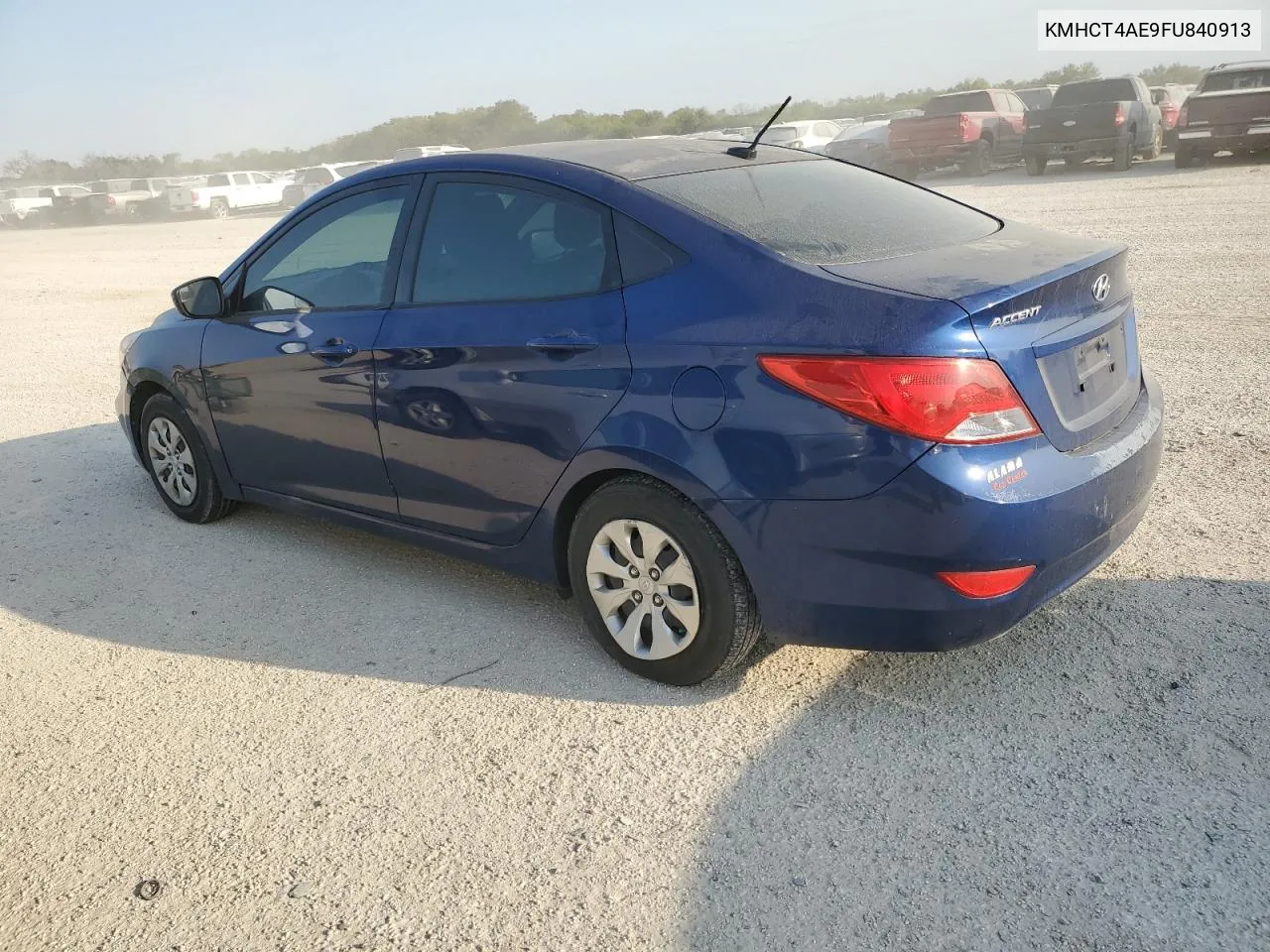 2015 Hyundai Accent Gls VIN: KMHCT4AE9FU840913 Lot: 76574734