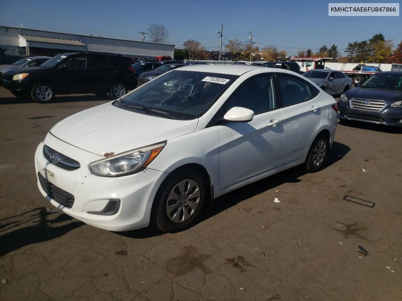 KMHCT4AE6FU847866 2015 Hyundai Accent Gls