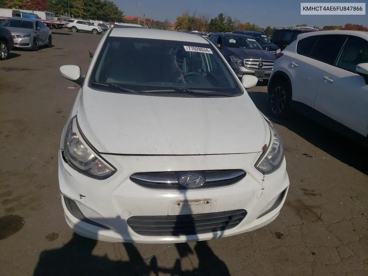 KMHCT4AE6FU847866 2015 Hyundai Accent Gls