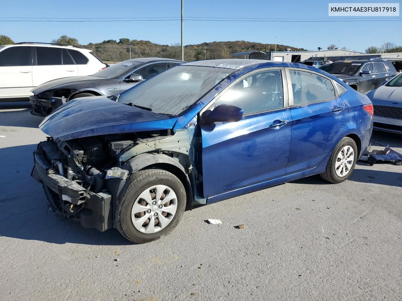 KMHCT4AE3FU817918 2015 Hyundai Accent Gls