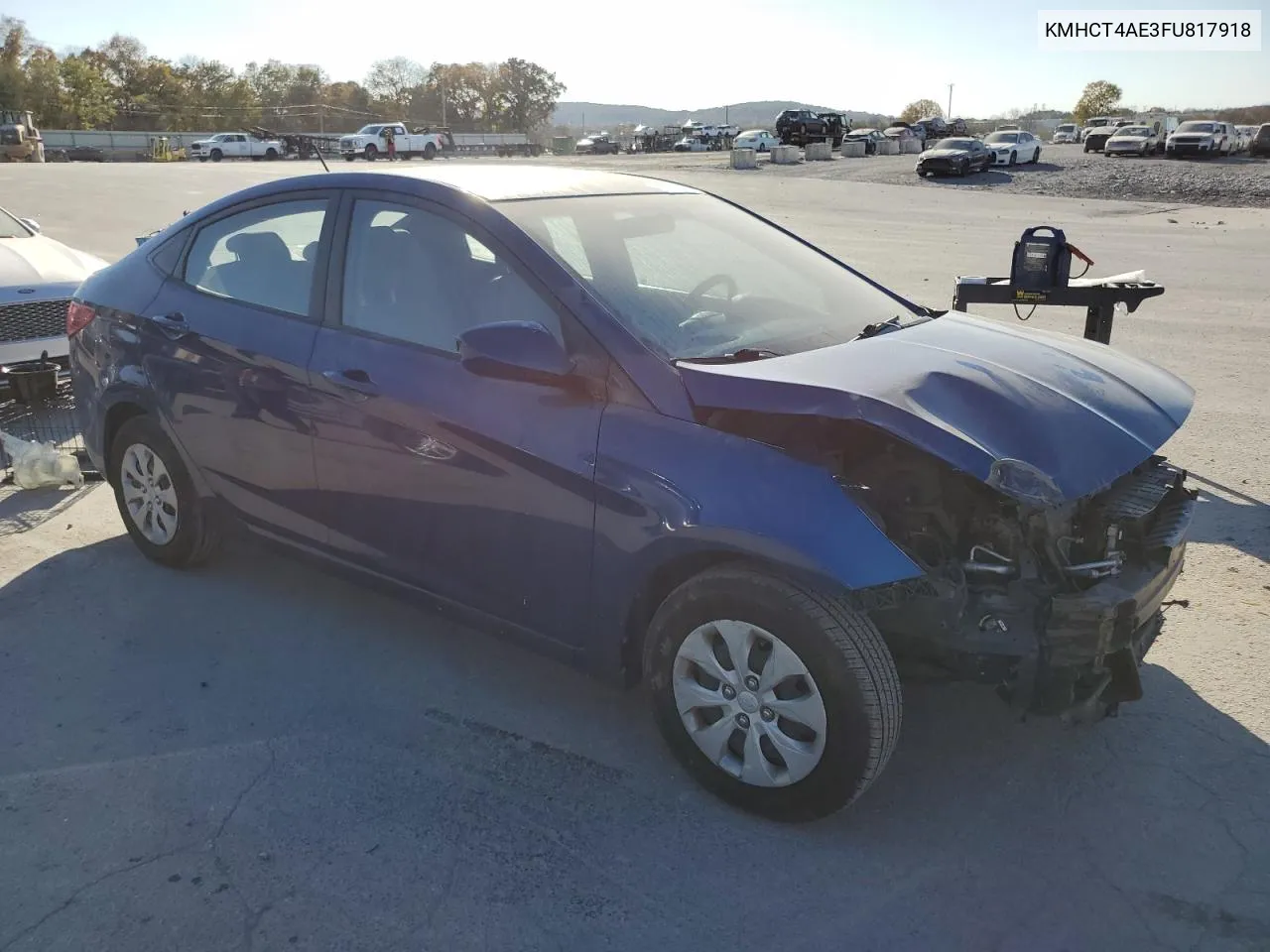 KMHCT4AE3FU817918 2015 Hyundai Accent Gls