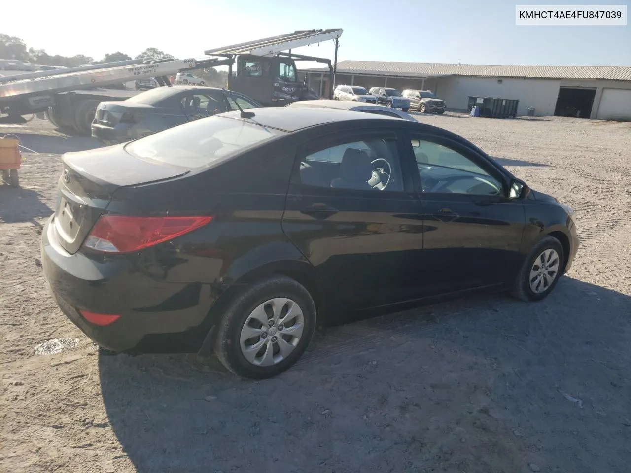 2015 Hyundai Accent Gls VIN: KMHCT4AE4FU847039 Lot: 78030604