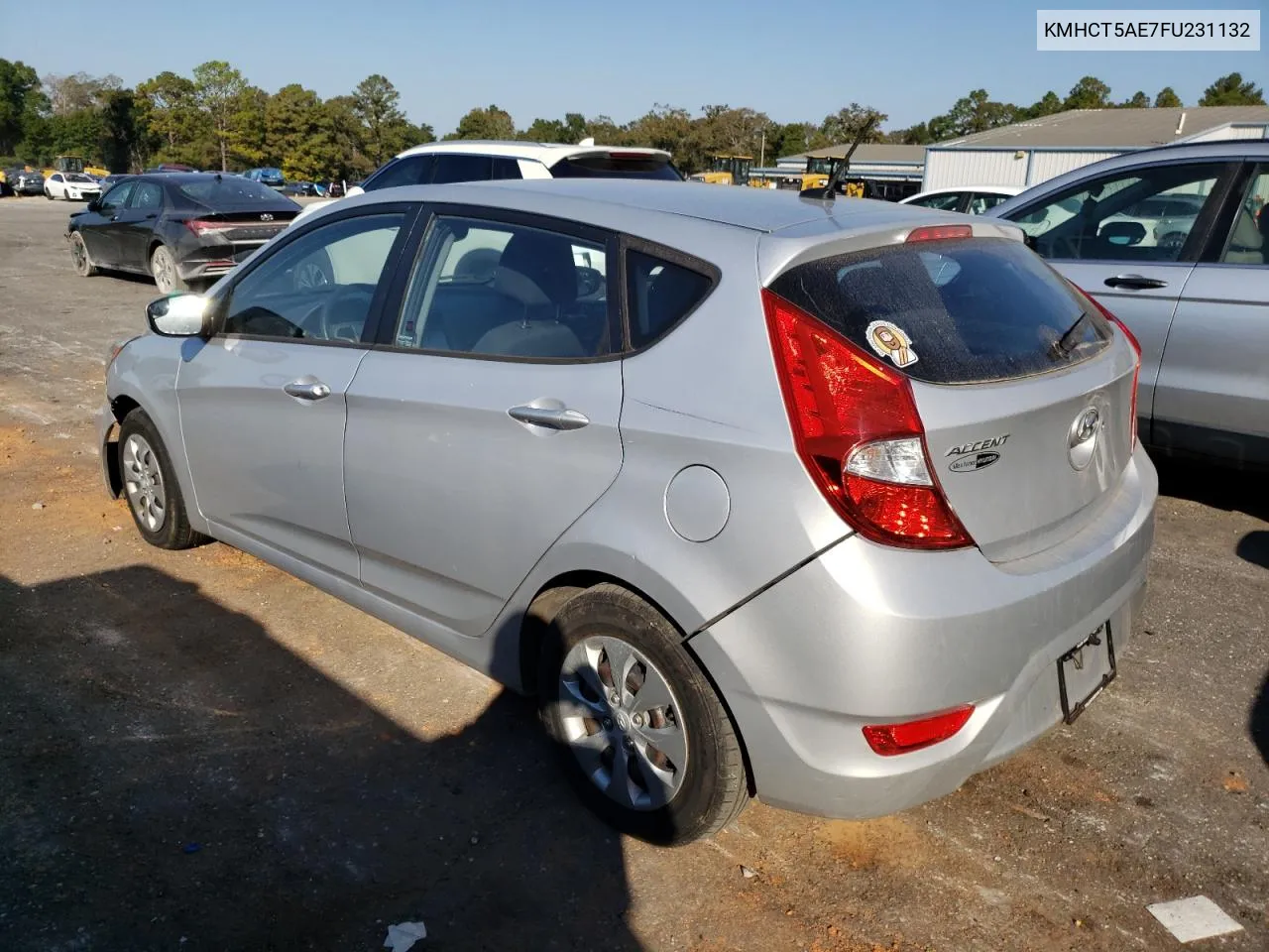 2015 Hyundai Accent Gs VIN: KMHCT5AE7FU231132 Lot: 78144394