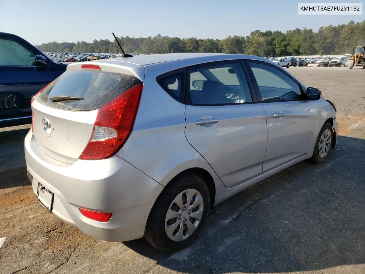 2015 Hyundai Accent Gs VIN: KMHCT5AE7FU231132 Lot: 78144394