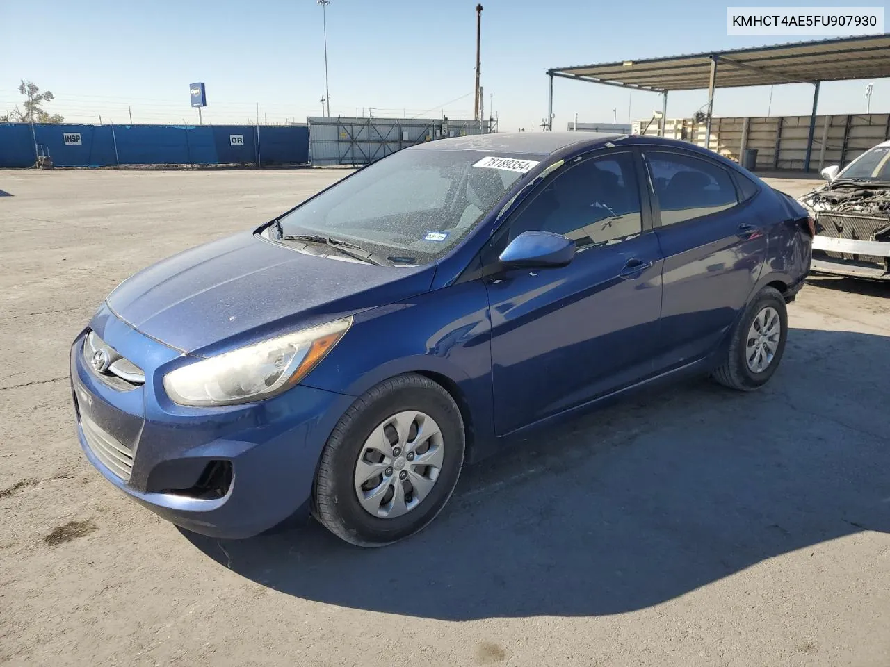 KMHCT4AE5FU907930 2015 Hyundai Accent Gls