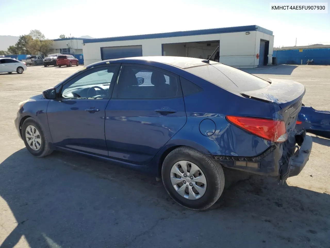 2015 Hyundai Accent Gls VIN: KMHCT4AE5FU907930 Lot: 78189354