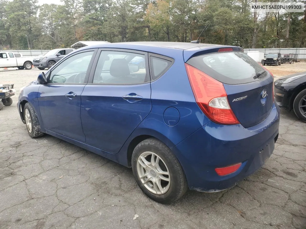 2015 Hyundai Accent Gs VIN: KMHCT5AE0FU199303 Lot: 78516744