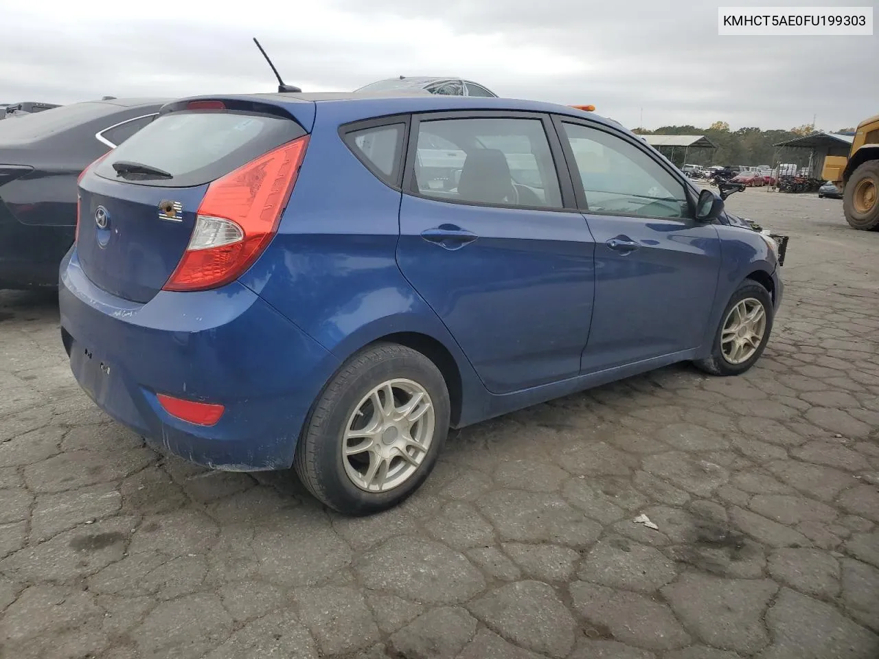 2015 Hyundai Accent Gs VIN: KMHCT5AE0FU199303 Lot: 78516744